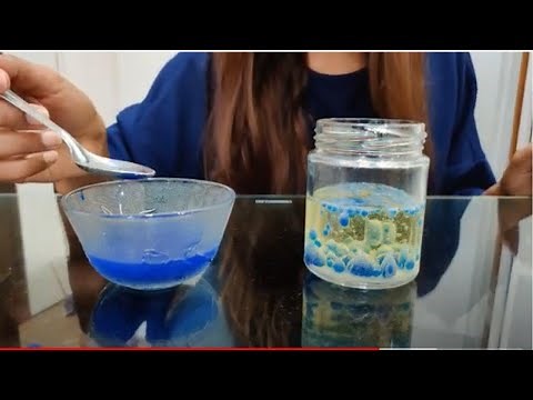 Easy DIY Lava Lamp at home | without Alka Seltzer