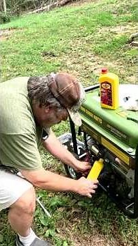 Changing The Oil In My Generator | Keep It Running Strong