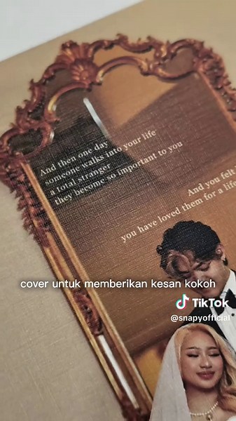 Undangan Pernikahan Cantik di Snapy Gandaria — Cetak Undangan Wedding