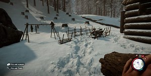 How to craft and use a Drying Rack in Sons of the Forest