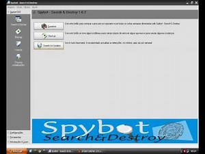 Tutorial Spybot - Search & Destroy