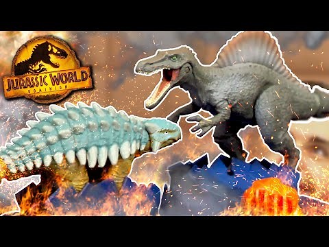 JURASSIC BATTLE ROYALE PLAYSET!!! - Review and Unboxing