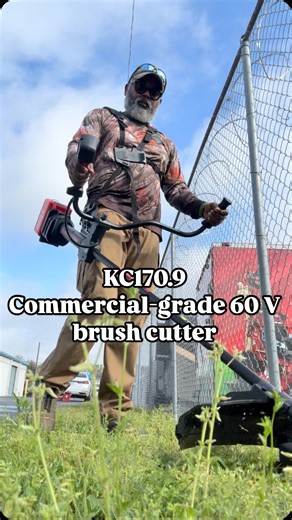 Blades Of Grass Lawn Care, LLC on Instagram: "@kress_northamerica KC170.9 Commercial-grade 60 V brush cutter Engineered for robust tasks, this brush cutter boasts a 1.5 kW motor, delivering the equivalent thrust of a 35 cc gas model. It’s tailored for intense brush clearing, offering enduring, battery-powered efficiency for professional landscapers."