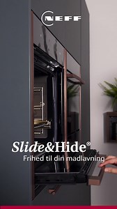 9.2K views | Den banebrydende ovn med Slide & Hide®-teknologi: døren forsvinder med en glidende bevægelse. Opdag mere hos HTH. | NEFF Home | Facebook