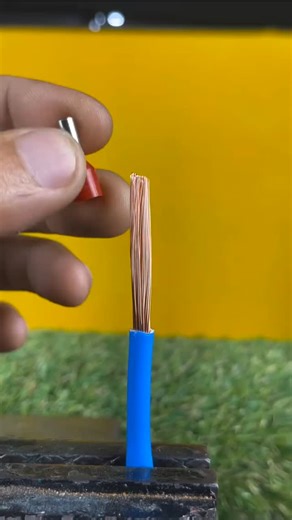 EcoBon on Instagram: "🔌 Perfect Wire Ferrule Crimping Trick! | Electrical Skill Upgrade Description: Learn the cleanest and strongest way to attach a ferrule to stranded wires! This technique ensures a solid, safe, and professional electrical connection every time. Perfect for electricians, DIY lovers, and beginners. #ElectricalTips #FerruleCrimping #WiringSkills #DIYProjects #ElectricianLife"