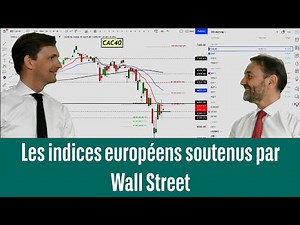 Les indices européens soutenus par Wall Street - 100% Marchés - matin - 11/01/23