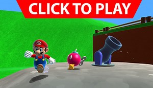 スーパーマリオ64がブラウザでプレイ可能に、しかも最新ゲーム並の高解像度 Super Mario 64 HD - こぼねみ