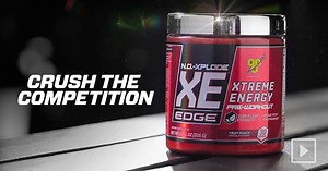 Crush the competition with new N.O.-XPLODE XE™ EDGE. 325mg caffeine + Super Leaf Extracts for intense energy and focus: http://bit.ly/noxxeedge #PUSH #FINISHFIRST | BSN