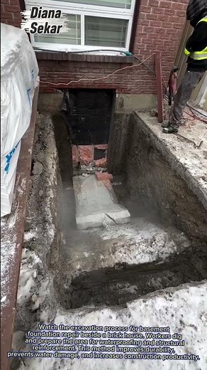 Basement Excavation & Foundation Repair | Step-by-Step Construction Process