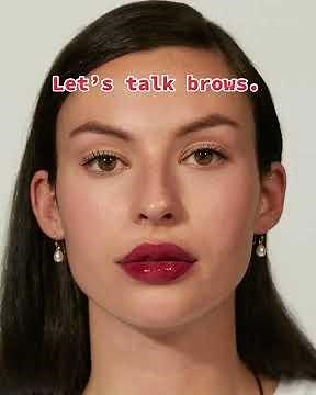 I suggest filling in your brows with a pencil,eyeshadow and... #Shorts #justbobbibrown