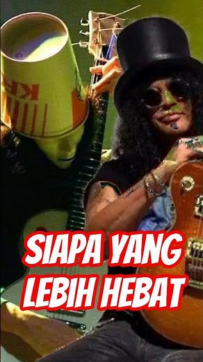 Slash vs Buckethead #gunsnroses #axl #rock #rockstar #axlrose #slash #buckethead