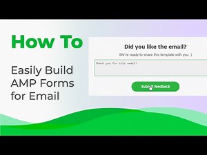 How to Easily Build AMP Forms for Emails with Stripo
