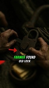 Farmer Found Old Lock Hanging From Tree Root, Broke It Open and Froze… #fblifestyle | Authentic Story Talk