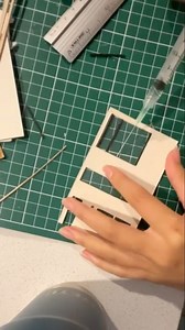 31K views · 186 reactions | Architecture model surgery | precision gluing technique!  By: @gabrielaa.lemus #videosaur #architecture #students #model | Design + Build powered by designosaur | Facebook