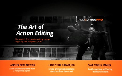 好莱坞动作电影剪辑艺术学习教程（中英双字） Film Editing Pro – The Art of Action Editing