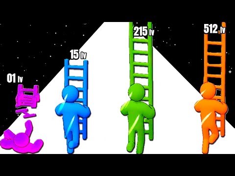 Ladder Master Runner - Level Up Runner Max Level Gameplay