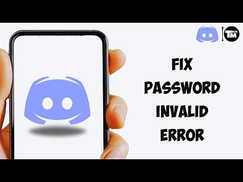 How To Fix 'Login or Password is Invalid' Error on Discord - Solve Discord Login Issue