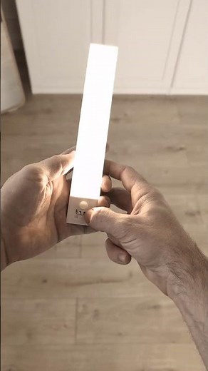 MCGOR 14.7inch Under Cabinet Lighting: See these Rechargeable LED Motion Sensor Lights Work