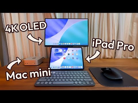 My Portable Productivity Desk Setup! (Ft. Tern Setups Portable Monitor)