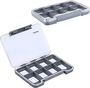 Goture Barb Fishing Hooks with Magnetic Components - High Carbon Steel Fly Tying Fishing Hooks Kit - Nymph/Dry Fly Hooks