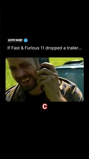 If fast & Furıos 11 dropped Trailer #fastandfurious #hızlıveöfkeli #movie #movies #film #viral