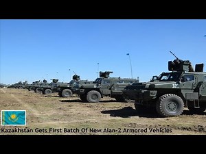 Kazakhstan gets first batch of new Alan-2 armored vehicles