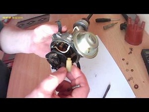 VAZ classic distributor contact. Disassembly.