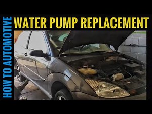 Comment remplacer la pompe à eau Ford Focus