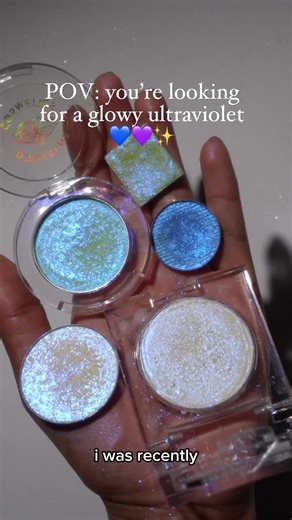 Discover Stunning Glowy Ultraviolet Makeup Shades