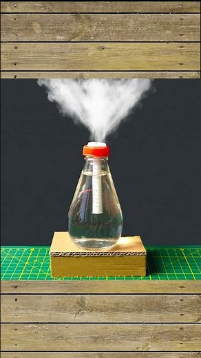 This Glass Bottle Turns Water Into Mist! 😱🌫️