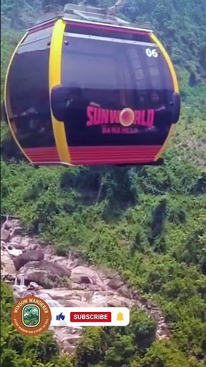 🌄 World’s Longest Cable Car Ride | Ba Na Hills Vietnam View 🚡🇻🇳
