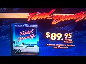 Fatal Beauty 1987 RARE Trailer Promo for Video Retailers Woopi Goldberg (VHS SCREENER)