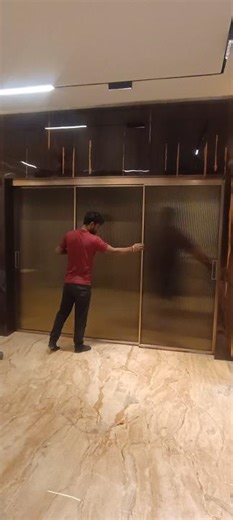 16/45 Slim profile| Sliding window 0+3 Aluminium Sliding window #works #interior #design #Home work