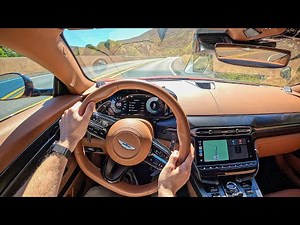 2025 Aston Martin Vanquish - POV Canyon Driving Impressions