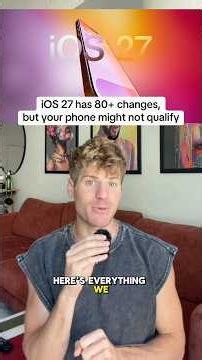 iOS 27 New Features EXPLAINED (Siri, Messages, Speed + More) 👀😱