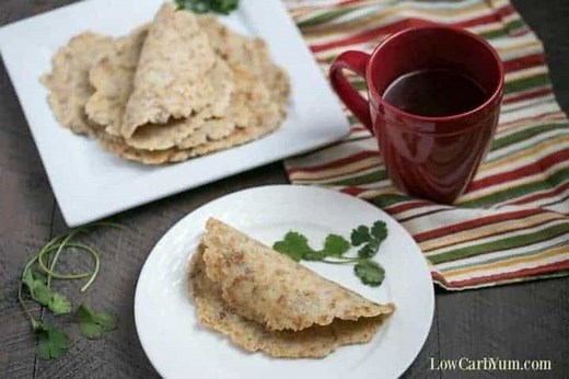 Low Carb Tortillas Almond Flour Keto Wraps