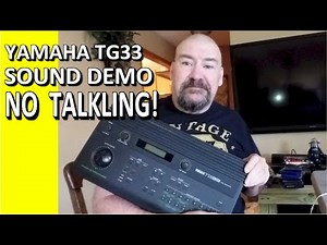 Yamaha TG33 Demo No Talking