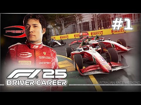 MY CAREER STARTS HERE... (F1 25 Driver Career Mode - Part 1 - Controller Gameplay)