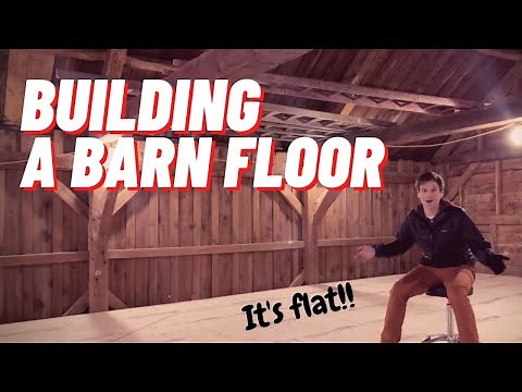 100+ Year Old Barn Renovation | Reinforcing and Leveling the Floor
