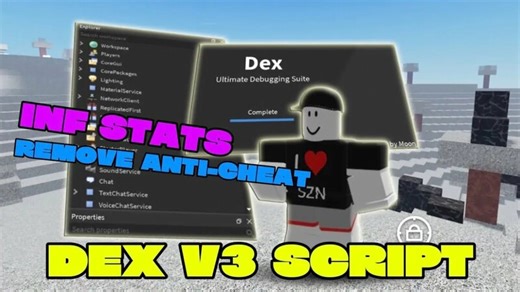 [Pastebin!] DEX Explorer Script (Get Infinite Stats In Any Game!)