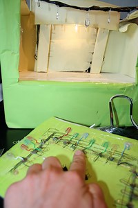 Mini Stage/scene With Light Show!!