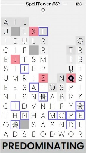 How to get long words in PUZZMO SpellTower | #tutorial #wordgames #strategy #puzzles