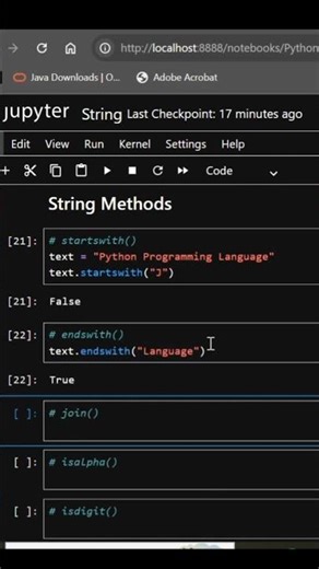 endswith( ) one of the most important string methods in Python. #youtubeshorts #stringmethod #viral