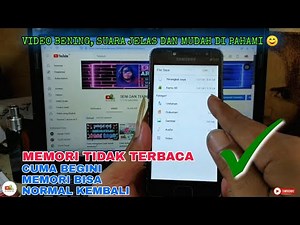 Solusi j2prime kartu memori tidak terbaca.