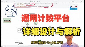 系统设计-通用计数平台设计+代码实操