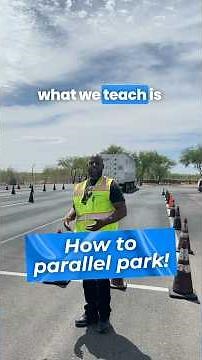 How to parallel park a semi-truck 🚚 #trucking #cdl #cdltraining #trucker #trades