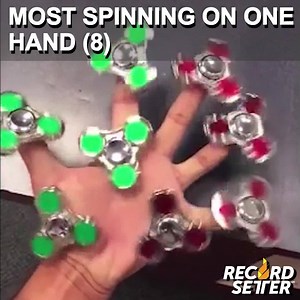 136K views · 297 reactions | IT'S THE "FIDGET SPINNER WORLD RECORD" SUPERCUT YOU'VE BEEN WAITING FOR! | RecordSetter | Facebook