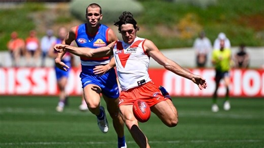 Big Swans forwards combine to down under-strength Dogs