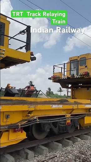 TRT MACHINE (Track Relaying Train) Working in Indian Railway #train #indianrailways #jaidmeel