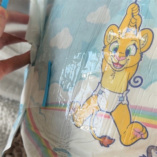 ABUniverse on Instagram: "Sometimes, getting a diaper on right is tricky... 🫠 #ABDL #Ageplay #Ageplayer"